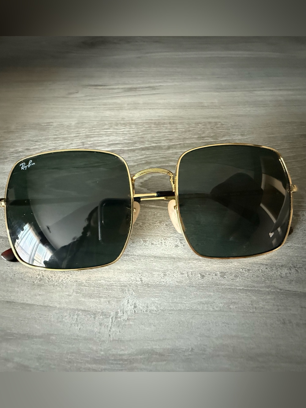 Ray-Ban Gold Frame Sunglasses 1971